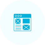 Prototype/wireframe Icon