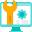 Website maintainance icon
