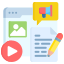 Easy content management Icon